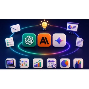 AI for Productivity: ChatGPT Gemini Claude & Prompting